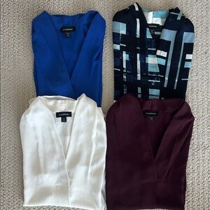 LE CHATEAU V-Neck Sleeveless Blouses (XS). Selling a bundle of 4.